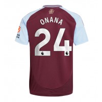 Aston Villa Amadou Onana #24 Heimtrikot 2024-25 Kurzarm